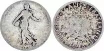 Francia 1 Franc Woman sowing seed - 1898 - F