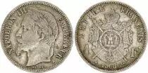 Francia 1 Francs Napoleon III - 1868 A Paris
