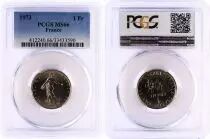 Francia 1 Francs Semeuse  - 1973 - PCGS MS 66