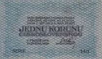 Francia 1 Koruna - Blue - 1919 - P.6a