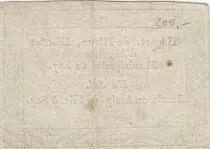 Francia 1 sol - Orne - Municipality of Say - 1792