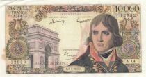 Francia 10,000 Francs - Bonaparte - 07-06-1956 - Series A.14