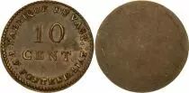 Francia 10 Cent, Fabrique du Vast - P. F. Fontenilliat - 1795