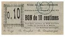 Francia 10 cent. Marchiennes