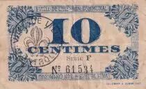 Francia 10 Centimes - City of Lille - Bon communal - 17-04-1917 - S&eacute;rie F