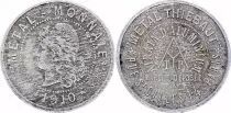 Francia 10 Centimes - ESSAI M�tal-Monnaie - Thiebault - 1910 - VF