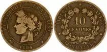 Francia 10 Centimes Ceres - 3th Republic - 1894 A Paris