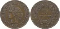 Francia 10 Centimes C�r�s - Third R�public - 1874 A