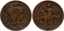 Francia 10 Centimes Dupuis - 1898