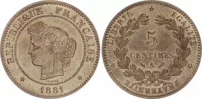 Francia 10 Centimes Dupuis - 1898