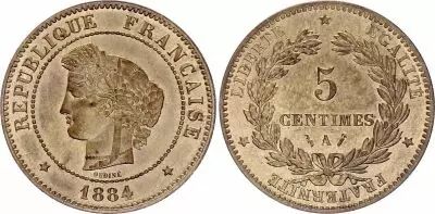 Francia 10 Centimes Dupuis - 1898