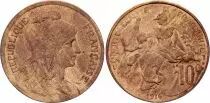 Francia 10 Centimes Dupuis - 1916 Etoile
