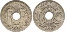 Francia 10 Centimes Lindauer - 1933