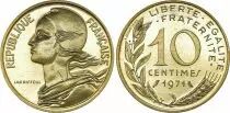 Francia 10 Centimes Marian - 1971 - UNC
