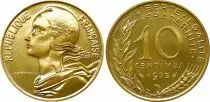 Francia 10 Centimes Marian - 1975 - UNC