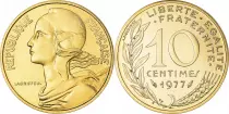 Francia 10 Centimes Marian - 1975 - UNC