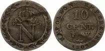 Francia 10 Centimes Napoleon I - 1808 A PARIS