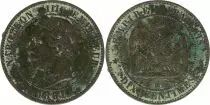 Francia 10 Centimes Napoleon III Laureate head - 1861 BB Strasbourg