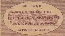 Francia 10 centimes Toulouse City