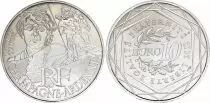 Francia 10 Euros - Champagne-Ardenne - 2012 - Silver