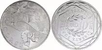 Francia 10 Euros - Corse - 2011 - Silver