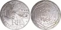 Francia 10 Euros - Martinique - 2011 - Silver