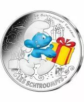 Francia 10 Euros - Silver - Le Schtroumpf farceur - 2020