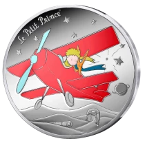 Francia 10 Euros - The Little Prince and the Airplane - Colorized - Silver Proof 2026