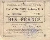 Francia 10 F Courcelles-Les-Lens