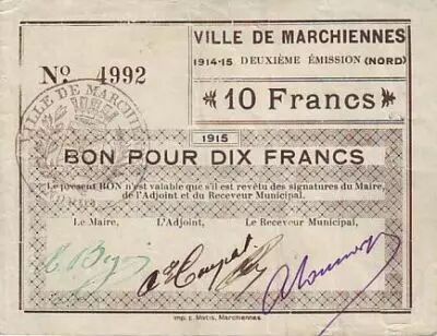 Francia 10 F Marchiennes