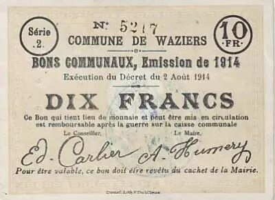 Francia 10 F Waziers