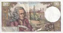 Francia 10 Francs  - Voltaire - 08-11-1973 - Serial O.926 - VF to XF - P.147