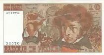 Francia 10 Francs - Berlioz -  07-08-1975 - Serial G.215