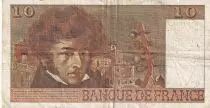 Francia 10 Francs - Berlioz -  07-08-1975 - Serial Z.210