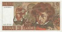 Francia 10 Francs - Berlioz - 01-08-1974 - Serial F.65