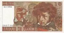 Francia 10 Francs - Berlioz - 01.07.1976 - Serial A.290