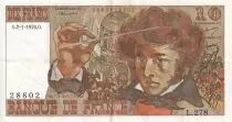 Francia 10 Francs - Berlioz - 02-01-1976 - Serial L.278 - XF - P.150