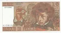 Francia 10 Francs - Berlioz - 02-03-1978 - Serial D.303