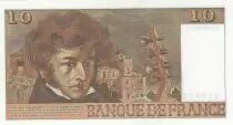 Francia 10 Francs - Berlioz - 02-10-1975 - Serial J.237