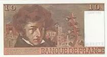 Francia 10 Francs - Berlioz - 03-03-1977 - Serial T.296 - Error Note
