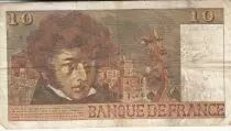 Francia 10 Francs - Berlioz - 04-04-1974 - Serial J.41