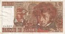 Francia 10 Francs - Berlioz - 06-02-1975 - Serial C.144
