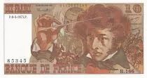 Francia 10 Francs - Berlioz - 06-03-1975 - Serial B.166 - P.45