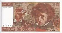 Francia 10 Francs - Berlioz - 06-06-1974 - Serial V.60 - P.150