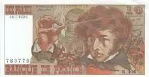 Francia 10 Francs - Berlioz - 06-07-1978 - Serial N.306
