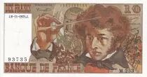 Francia 10 Francs - Berlioz - 06-11-1975 - Serial M.253 - XF - P.150