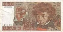 Francia 10 Francs - Berlioz - 06-11-1975 - Serial U.262