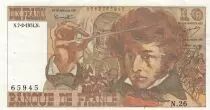Francia 10 Francs - Berlioz - 07-02-1974 - Serial J.31 - P.150