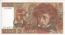 Francia 10 Francs - Berlioz - 07-02-1974 - Serial X.19 - P.150