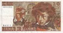 Francia 10 Francs - Berlioz - 23-11-1972 - Serial J.10 - VF - P.150